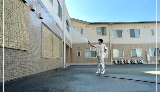 打水はセレモニー。