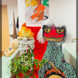 エントランスは縁起良く。